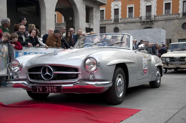 Mersedes-Benz 190sl, 1957 postavena — Stock fotografie