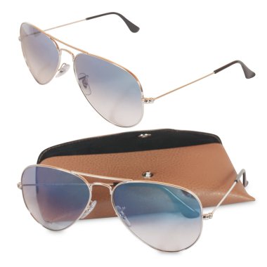 şık güneş gözlüğü izole