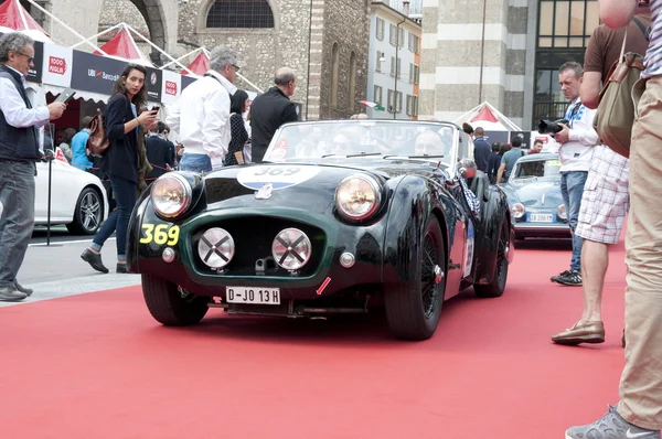 Triumph Tr2 sportovní 1955 postavena — Stock fotografie