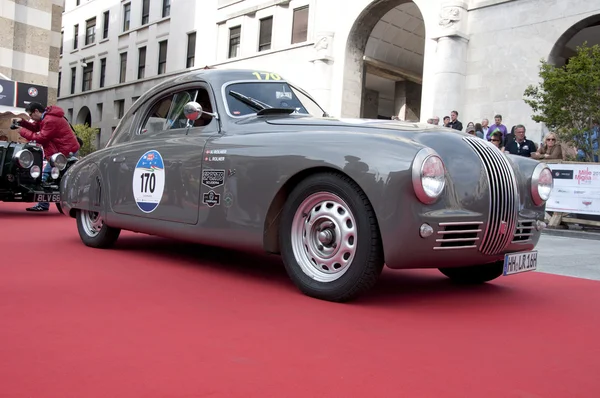 FIAT 1100 MM BERLINETTA 1948 construit — Fotografie, imagine de stoc