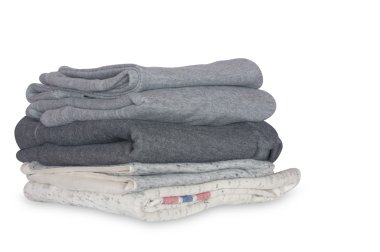 Temiz elbise yığını