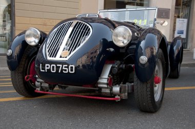 ünlü yarış retro arabaları Mille Miglia