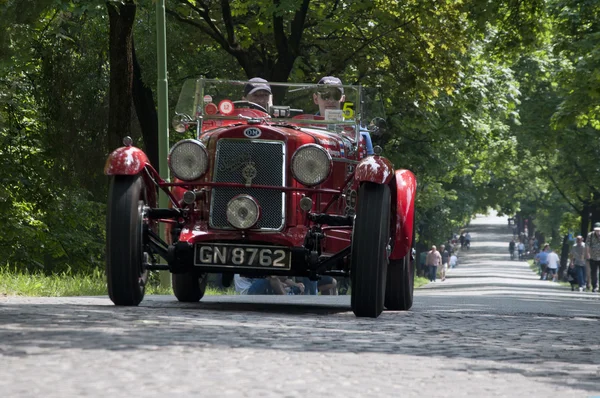 Mille Miglia 2015,the famous race for retro cars — Stock Photo, Image