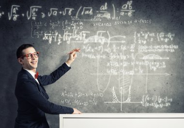 Öğrenci çizim bilim formülleri