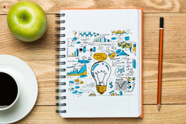 Not defteri taze fikir skeçler