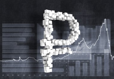 Büyük Rublesi para birimi simgesi