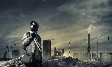 Gaz Maskeli adam kurtulan