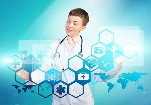 Young woman doctor — Stock Photo, Image