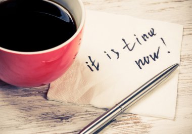 Peçeteye yazılan mesaj