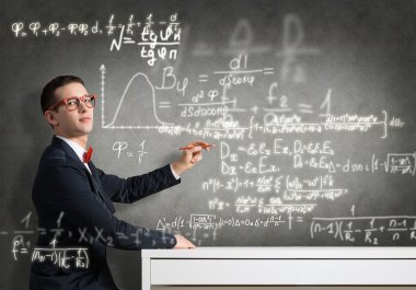 Öğrenci çizim bilim formülleri
