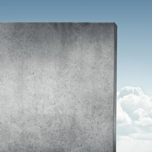 Cement pusty transparent — Zdjęcie stockowe