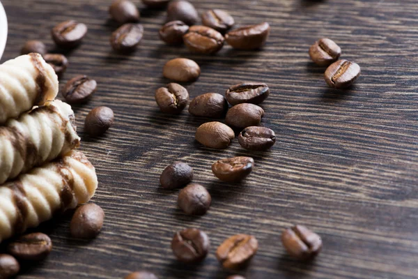 Snoepjes voor koffiepauze — Stockfoto