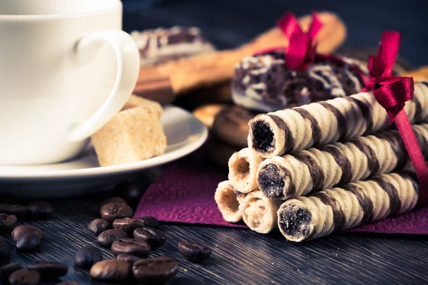 Kahve molası için tatlılar — Stok fotoğraf