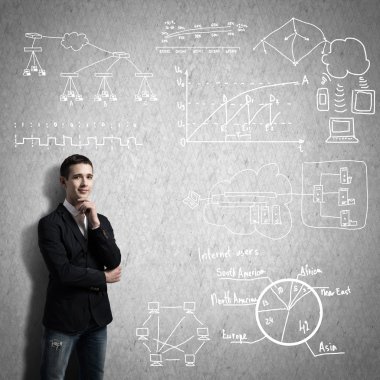 düşünceli görünen adam