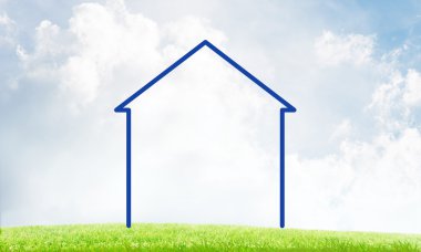 House figür olarak gayrimenkul işaret