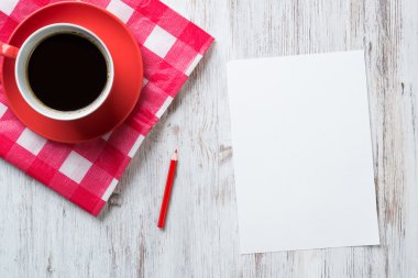 Kahve fincanı kağıdına tarifi