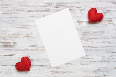 Kalpleri ve boş kağıt 