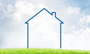 House figür olarak gayrimenkul işaret