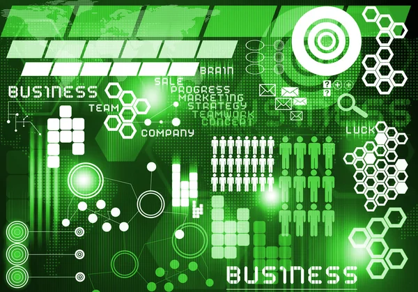 Digital business background — Stock Photo, Image