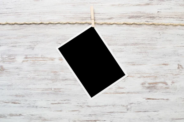 Blank photo frame — Stock Photo, Image