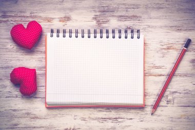 Kalpleri ve boş kağıt 