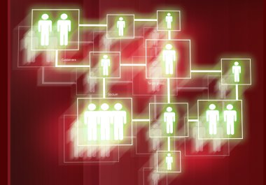 Yenilikçi teknoloji arka planı