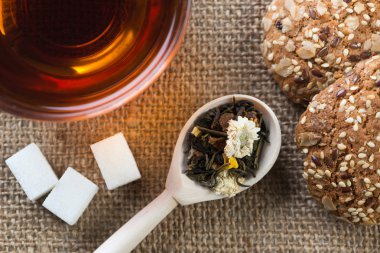 Otlar ile bitkisel çay