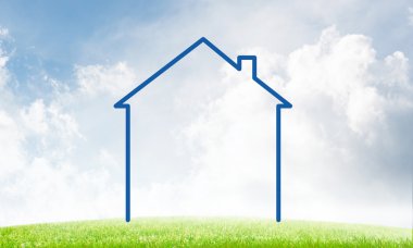 House figür olarak gayrimenkul işaret