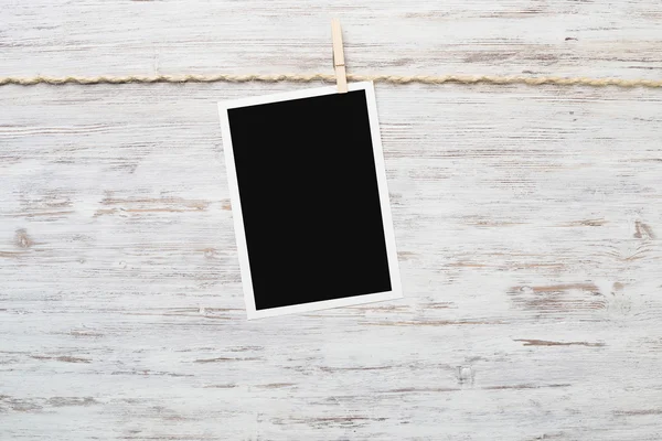 Blank photo frame — Stock Photo, Image