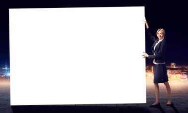 işkadını beyaz boş