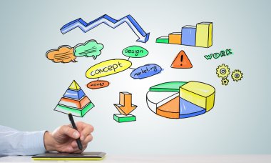 Tasarımcı beraberlik infographs