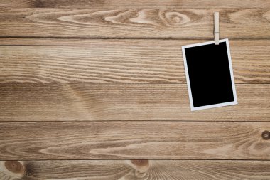 Siyah fotoğraf çerçevesi