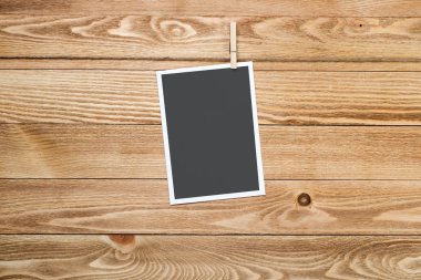 Siyah fotoğraf çerçevesi