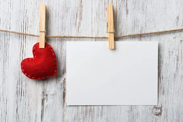 Write some words of love — Stock Photo, Image