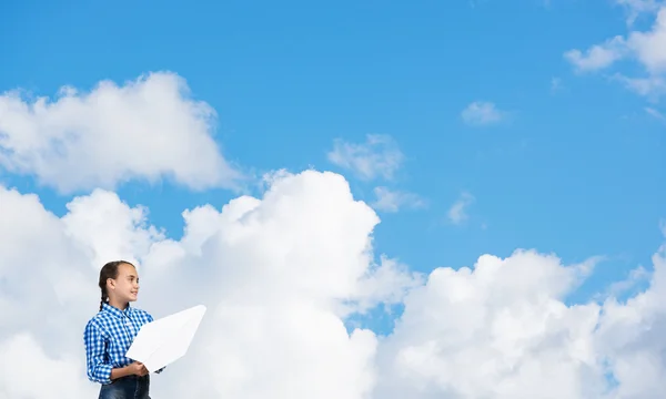 Happy careless childhood — Stock Photo, Image