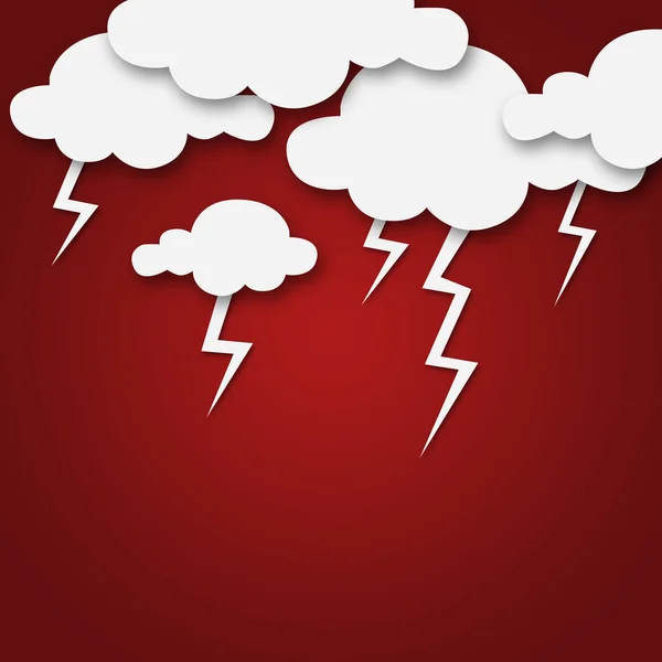 Wetter Cartoon Hintergrund — Stockfoto
