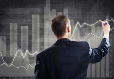 İşadamı beraberlik ilerleme kavramı