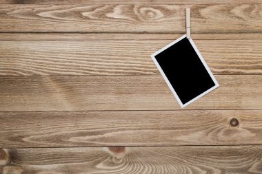 Siyah fotoğraf çerçevesi