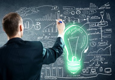 işadamı çizim iş stratejisi