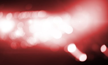 Arka plan görüntüsü ile sahne ışıkları