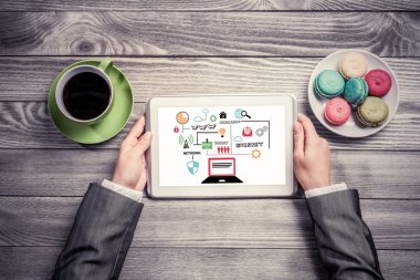 İş kadını ve onun iş notları