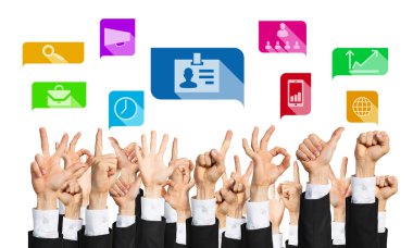 El hareketleri ve simgeler kümesi