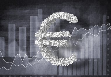 Büyük euro para birimi simgesi