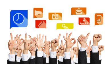 El hareketleri ve simgeler kümesi