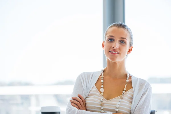 Elegant office worker — Stock Photo, Image