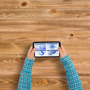 Tablet PC'yi kullanma eller