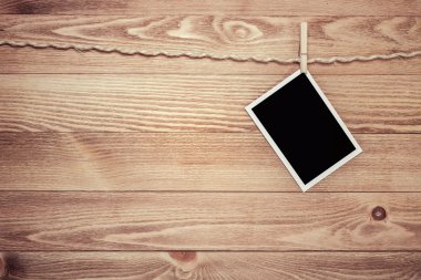 Siyah fotoğraf çerçevesi