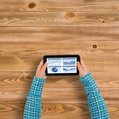 Tablet PC'yi kullanma eller