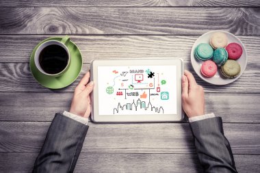 İş kadını ve onun iş notları