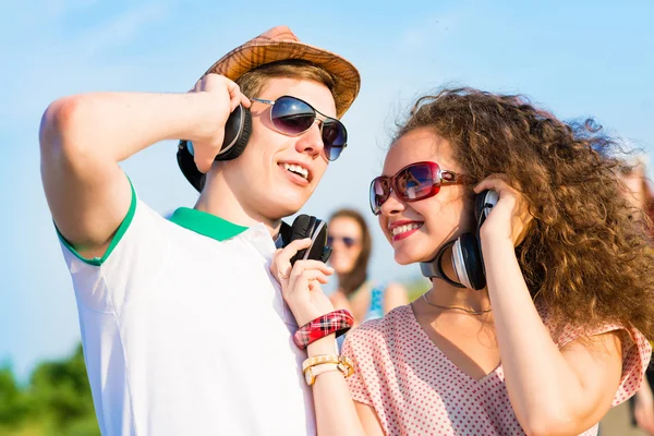 Friends having fun — Stock Photo, Image